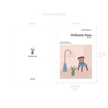 Load image into Gallery viewer, Monolike A5 Ordinary Days Diary Set, Sweet home - Academic Planner Weekly & Monthly Planner with PVC Cover, Zipper bag