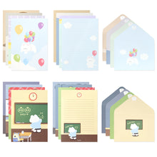 Load image into Gallery viewer, Monolike Gureum's Daily Life Letter Paper and Envelopes Set - 8Type, 32 Letter Paper + 16 Envelopes