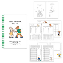 Load image into Gallery viewer, Monolike Happy and Lucky 4 Month Study Planner, High Five - Academic Planner, Weekly & Monthly Planner, Study plan