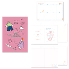 Load image into Gallery viewer, Monolike B6 Olly Molly Diary 6 Month Planner, Perfect day - Academic Planner, Weekly & Monthly Planner, Scheduler