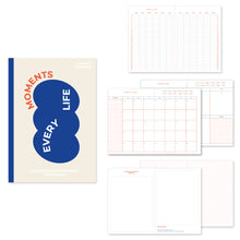 Load image into Gallery viewer, Monolike B6 Objet Diary 6 Month Planner, Blue - Academic Planner, Weekly & Monthly Planner, Scheduler