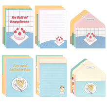 Load image into Gallery viewer, Monolike Fall In Newtro ver.1 Letter Paper and Envelopes Set - 8Type, 32 Letter Paper + 16 Envelopes