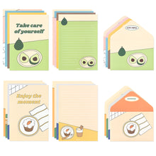Load image into Gallery viewer, Monolike Fall In Newtro ver.3 Letter Paper and Envelopes Set - 8Type, 32 Letter Paper + 16 Envelopes
