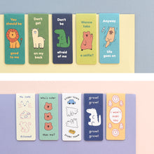 Load image into Gallery viewer, Monolike Magnetic Bookmarks Story town ver.1 + ver.2, 10 Pieces