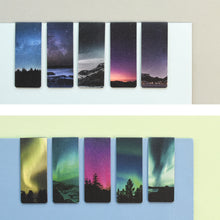 Load image into Gallery viewer, Monolike Magnetic Bookmarks Night sky ver.1 + ver.2, 10 Pieces