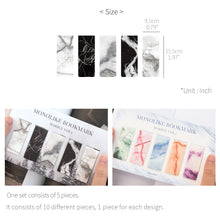 Load image into Gallery viewer, Monolike Magnetic Bookmarks Mable ver.1 + ver.2, 10 Pieces