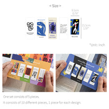 Load image into Gallery viewer, Monolike Magnetic Bookmarks Henri matisse ver.1 + ver.2, 10 Pieces