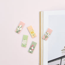 Load image into Gallery viewer, Monolike Magnetic Bookmarks Flower for you ver.1 + ver.2, 10 Pieces