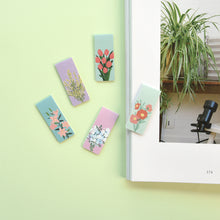 Load image into Gallery viewer, Monolike Magnetic Bookmarks Flower for you ver.1 + ver.2, 10 Pieces