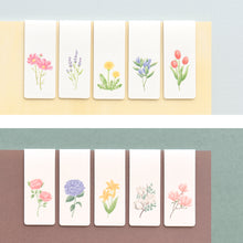 Load image into Gallery viewer, Monolike Magnetic Bookmarks Front garden ver.1 + ver.2, Set of 10