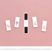 Load image into Gallery viewer, Monolike Magnetic Bookmarks Front garden ver.1 + ver.2, Set of 10