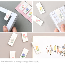 Load image into Gallery viewer, Monolike Magnetic Bookmarks Front garden ver.1 + ver.2, Set of 10