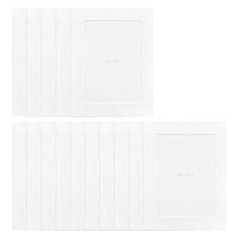 Load image into Gallery viewer, Monolike Paper Photo Frames 5x7 Inch White 15 Pack - Fits 5"x7" Pictures