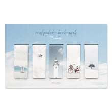 Load image into Gallery viewer, Monolike Magnetic Bookmarks Serenity, Set of 5