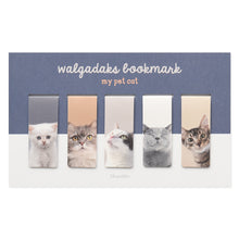 Load image into Gallery viewer, Monolike Magnetic Bookmarks My pet Cat, Set of 5