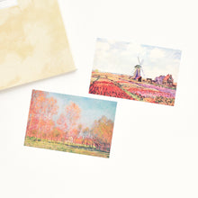 Load image into Gallery viewer, Monolike Claude Monet Postcards - mix 12 pack, Famous painting and Famous 12 Claude Monet postcards