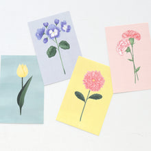 Load image into Gallery viewer, Monolike The Flower Postcards - mix 12 pack, emotional and sophisticated postcards