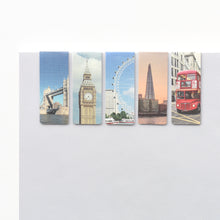 Load image into Gallery viewer, Monolike Magnetic Bookmarks London, Set of 5