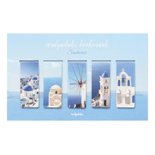 Load image into Gallery viewer, Monolike Magnetic Bookmarks Santorini, Set of 5