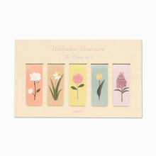 Load image into Gallery viewer, Monolike Magnetic Bookmarks The Flower Ver.2, Set of 5