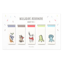 Load image into Gallery viewer, Monolike Magnetic Bookmarks Buddy ver.2, Set of 5