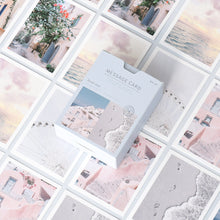 Load image into Gallery viewer, Monolike Message Break time ver.1 card - mix 40 mini postcards, 20 envelopes package
