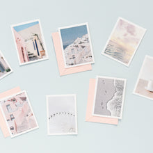 Load image into Gallery viewer, Monolike Message Break time ver.1 card - mix 40 mini postcards, 20 envelopes package