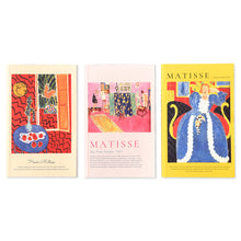 Load image into Gallery viewer, Monolike Henri Martisse Paperback Note Part.1 3p SET _Art design note, Mini note, Blank note, Notebook, 192 Pages, 4.13x6.69