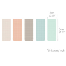 Load image into Gallery viewer, Monolike Magnetic Bookmarks Grid Sunset, Set of 5