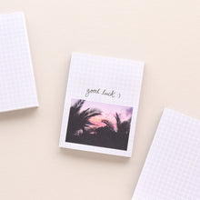 Load image into Gallery viewer, Monolike Memopad Smoothie design SET - 4 Packs, 4 Different Designs, 100 Sheets Per Pad, Total 400 Sheets, Note pads, Writing pads, 3.15 x 4.17 Inches
