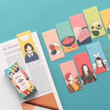 Load image into Gallery viewer, Monolike Bandal Bookmarks Fall in Newtro ver.1 + ver.2, 120 Pieces