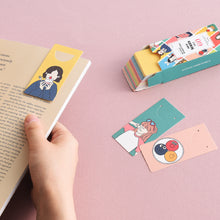 Load image into Gallery viewer, Monolike Bandal Bookmarks Fall in Newtro ver.1 + ver.2, 120 Pieces