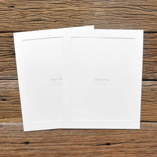 Load image into Gallery viewer, Monolike Paper Photo Frames 11x14 Inch White 5 Pack - Fits 11"x14" Pictures