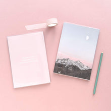 Load image into Gallery viewer, Monolike A5 Haru Free Notebook, Photo D 4p SET - Blank Notebook, PVC Cover