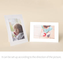 Load image into Gallery viewer, Monolike Slim&Light Standing Paper Photo Frame Box Set 4x6 White 100 pcak - Fits 4"x6" Pictures