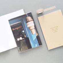 Load image into Gallery viewer, Monolike A5 Haru Free Notebook, Photo C 4p SET - Blank Notebook, PVC Cover