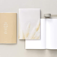 Load image into Gallery viewer, Monolike A5 Haru Free Notebook, Photo A 4p SET - Blank Notebook, PVC Cover