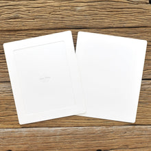 Load image into Gallery viewer, Monolike Paper Photo Frames 8x10 Inch White 10 Pack - Fits 8"x10" Pictures