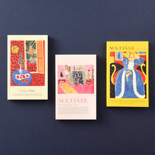 Load image into Gallery viewer, Monolike Henri Martisse Paperback Note Part.1 3p SET _Art design note, Mini note, Blank note, Notebook, 192 Pages, 4.13x6.69