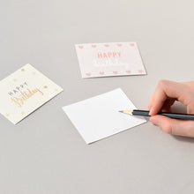 Load image into Gallery viewer, Monolike Day-by-day Card, Happy birthday ver.2 - Mix 36 Mini Postcards, 36 envelopes, 36 stickers Package