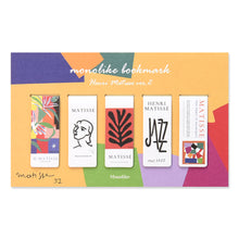 Load image into Gallery viewer, Monolike Magnetic Bookmarks Henri matisse Ver.2, Set of 5