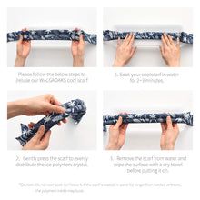 Load image into Gallery viewer, Monolike Cool Scarf Dino + Parrot Fashion Item Neck Wrap Cooling Scarf