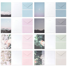 Load image into Gallery viewer, Monolike Photo Letter Paper and Envelopes Set - 8Type, 32 Letter Paper + 16 Envelopes