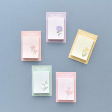 Load image into Gallery viewer, Monolike Front Garden Ver.1 Sticky-it - 5p Set Self-Adhesive Memo Pad 50 Sheets