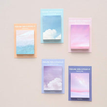 Load image into Gallery viewer, Monolike Feeling Ver.2 Sticky-it - 5p Set Self-Adhesive Memo Pad 50 Sheets