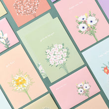 Load image into Gallery viewer, Monolike Flower for you ver.2 Letter Paper and Envelopes Set - 8Type, 32 Letter Paper + 16 Envelopes