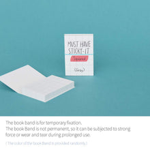 Load image into Gallery viewer, Monolike Must Have Sticky Squared 4p SET Self-Adhesive Memo Pad 80 sheets, Daily Sticky, Diary, Memo