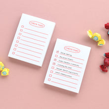 Load image into Gallery viewer, Monolike Memopad Sketch Planning design SET - 4 Packs, 4 Different Designs, 100 Sheets Per Pad, Total 400 Sheets, Note pads, Writing pads, 3.15 x 4.17 Inches