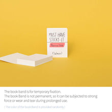 Load image into Gallery viewer, Monolike Must Have Sticky Narrow line 4p SET Self-Adhesive Memo Pad 80 sheets, Daily Sticky, Diary, Memo