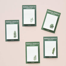 Load image into Gallery viewer, Monolike Tropical Sticky-it - 5p Set Self-Adhesive Memo Pad 50 Sheets